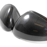 Rennline Carbon Fiber Mirrors for Macan: Premium carbon fiber mirror shells for a sleek, factory fit. Install with OEM hardware. Shop now at PMB Performance.