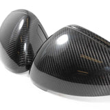 Rennline Carbon Fiber Mirrors for Macan: Premium carbon fiber mirror shells for a sleek, factory fit. Install with OEM hardware. Shop now at PMB Performance.
