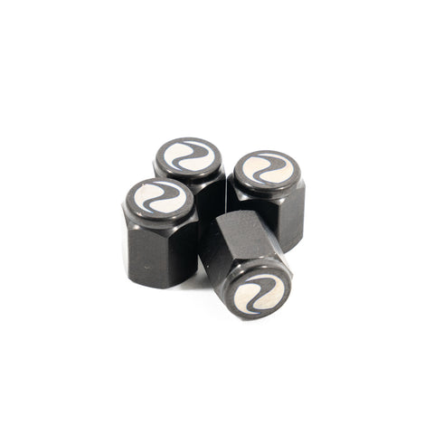 Add a sleek touch with Rennline Titanium Valve Stem Caps. Lightweight, corrosion-resistant, and durable with a laser-etched logo. Set of 4. Shop now at PMB.