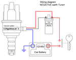 123 Switched Distributor for Porsche 911, 914-6 with 2.4, 2.7, 3.3 (1972 and up) for 3-Pin Boxes