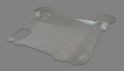 RapidRev Clear Engine Cover for Chevrolet Corvette C8 Stingray / Z06 HTC, product view 2