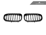 AutoTecknic Gloss Black Front Grille Set - G01 X3 | G02 X4 Pre-LCI