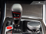 AutoTecknic Dry Carbon Gear Selector Cover - F97 X3M | F98 X4M LCI