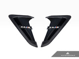 AutoTecknic Dry Carbon Gloss Black Fender Trim Set - F97 X3M | F98 X4M