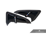 AutoTecknic Dry Carbon Gloss Black Fender Trim Set - F97 X3M | F98 X4M
