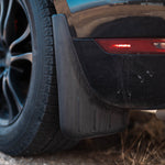 Rennline Cayenne 957 Mud Flap Kit (2006-2010): Protect your paint with durable, weather-resistant mudflaps and easy installation. Shop now at PMB Performance.