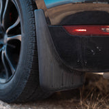 Rennline Cayenne 957 Mud Flap Kit (2006-2010): Protect your paint with durable, weather-resistant mudflaps and easy installation. Shop now at PMB Performance.