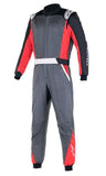 Competition Motorsport Alpinestars Atom Driver FIA Racing Suit red grey