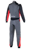 Competition Motorsport Alpinestars Atom Driver FIA Racing Suit red grey