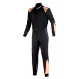 Competition Motorsport Alpinestars KMX-5 V3 Kart Racing Suit FIA 8877-2022 black white orange