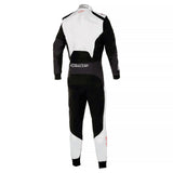 Competition Motorsport Alpinestars KMX-5 V3 Kart Racing Suit FIA 8877-2022 black white red