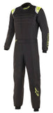 Competition Motorsport Alpinestars KMX-9 V3 Kart Racing Suit black yellow front