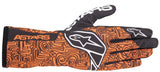 Competition Motorsport Alpinestars Tech-1 K Race V2 Vertical Karting Gloves black orange