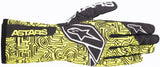 Competition Motorsport Alpinestars Tech-1 K Race V2 Vertical Karting Gloves black yellow