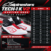 Competition Motorsport Alpinestars Tech-1 K V2 Karting Shoes