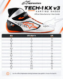 Competition Motorsport Alpinestars Tech-1 KX V3 Karting Shoes