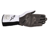 Competition Motorsport Alpinestars Tech-1 KX V4 Karting Gloves FIA 8877-2022 black white front