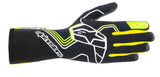 Competition Motorsport Alpinestars Tech-1 Race V4 Nomex Gloves black yellow