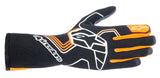 Competition Motorsport Alpinestars Tech-1 Race V4 Nomex Gloves black orange