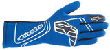Competition Motorsport Alpinestars Tech-1 Start V4 Nomex Gloves white blue
