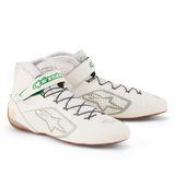 Competition Motorsport Alpinestars Tech-1 Z V3 Racing Shoes white green front