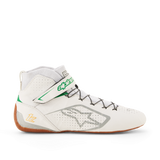 Competition Motorsport Alpinestars Tech-1 Z V3 Racing Shoes white green side