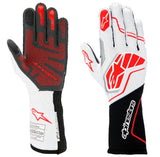 Competition Motorsport Alpinestars Tech-1 ZX V4 Nomex Gloves black white red