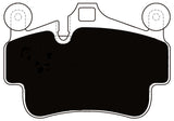 Porterfield Rear Brake Pad Set for Porsche Boxster Spyder with Iron Rotors (2012)