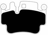 Porterfield Front/Rear Brake Pad Set for Porsche 996 GT3 with Iron Rotors (2004)