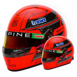 Bell HP77 Esteban Ocon 1:2 Scale F1 Mini Helmet, Alpine 2024 F1 Season
