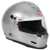 Competition Motorsport Bell GP2 Youth Helmet SFI 24.1 silver front helmet