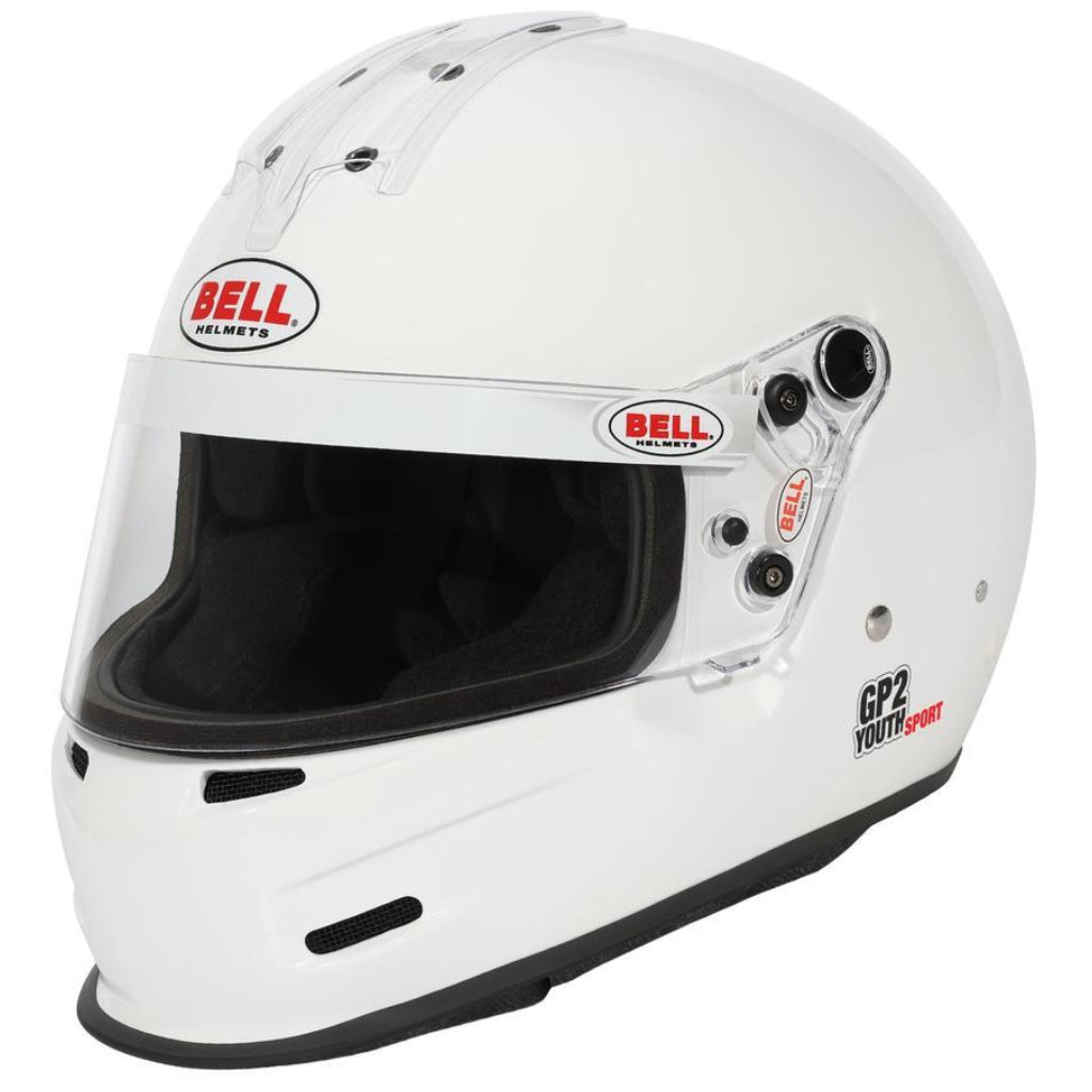 bell gp2 youth helmet Buy Bell GP2 Youth Kart and Auto Racing Helmet SFI 24.1