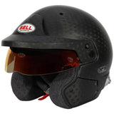 Competition Motorsport Bell HP10 Carbon Open Face Helmet red front helmet