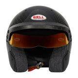 Competition Motorsport Bell HP10 Carbon Open Face Helmet red front helmet