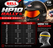 Competition Motorsport Bell HP10 Rally Helmet FIA 8860-2018