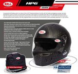 Bell Helmets HP6 EVO-II Carbon Fiber Racing Helmet