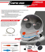 Competition Motorsport Bell HP6 8860-2018 RD-4C Carbon Fiber Helmet With Built-in Electronics/hydration helmet