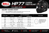 Competition Motorsport Bell HP77 8860-2018 Carbon Fiber Helmet