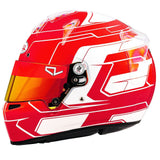 Competition Motorsport Bell KC7-CMR Charles Leclerc Karting Helmet Snell-fia CMR-2016 helmet