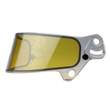 Competition Motorsport Bell SE06 3mm Helmet Shields (fits Hp6, Gt6) yellow helmet