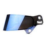Competition Motorsport Bell SE077 Mirror Helmet Shields (fits Hp77) blue helmet