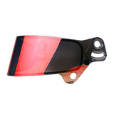 Competition Motorsport Bell SE077 Mirror Helmet Shields (fits Hp77) red helmet