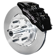 Wilwood black front Dynapro 6 brake assembly for Chevrolet, 12.19-inch plain-face rotor and caliper view