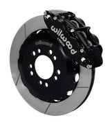 Wilwood black front Superlite 6R brake assembly for Focus, 14.00-inch slotted rotor and caliper view