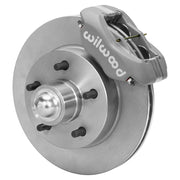 Wilwood gray front Dynalite brake assembly for Buick, 11.88-inch plain-face rotor and caliper view