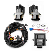 Wilwood EPB rear brake kit, 1.10-inch rotor retrofit: Black EPB calipers and electrical controls, product view 2.