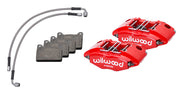 New from Wilwood Engineering! If you're looking for a cost effective true bolt on big brake kit for your Porsche 911, Wilwood Brakes has you covered. This aluminum 4 piston system is perfect for road or track use and incudes brake pads, brake hoses, and brake calipers, using stock rotors. Upgrade your Porsche today!