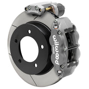 Wilwood Toyota LC70 rear brake conversion, GT rotor with six-piston service caliper and separate electric parking caliper