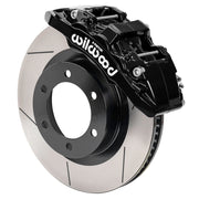 Wilwood Ford Bronco 2.3L front 13.38-inch brake assembly, black AERO6-DM caliper and gt slotted rotor