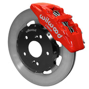Wilwood Acura RSX/Honda Element/Civic front 12.19-inch brake assembly, red Dynapro 6A caliper and plain face rotor